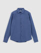 Camisa SLIM tinta popelina hombre-5