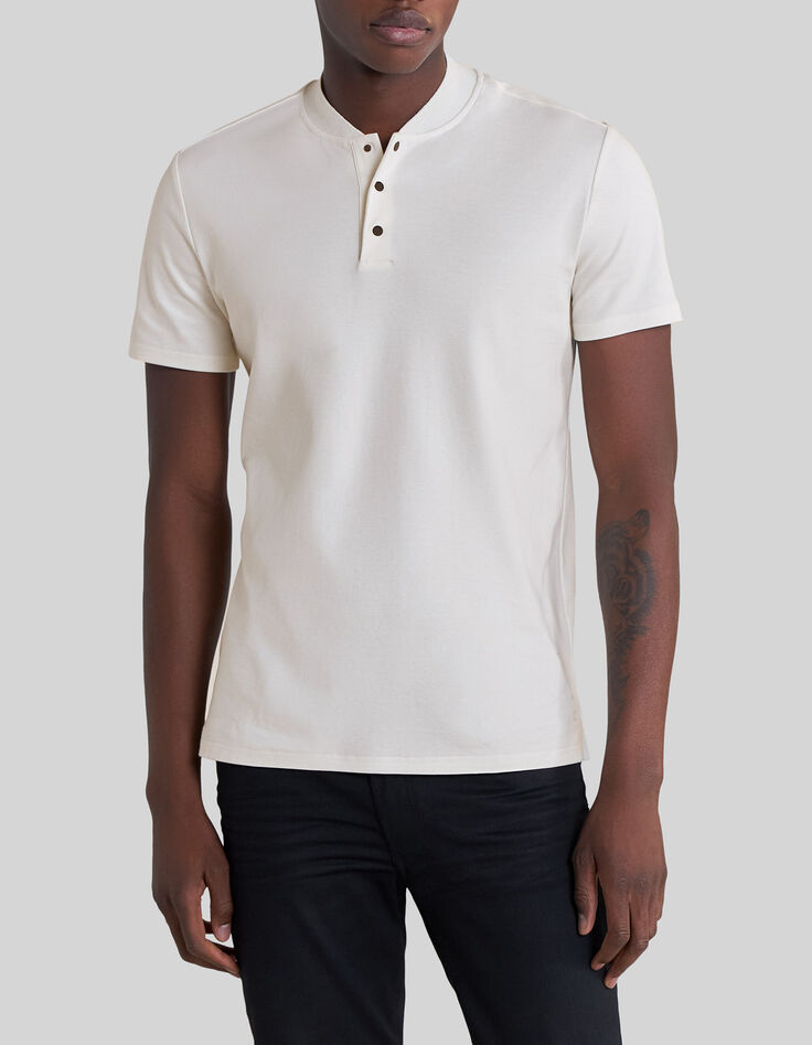 Polo tiza ABSOLUTE DRY cuello teddy hombre-3