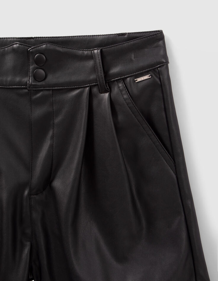 Shorts negros rockeros niña-2