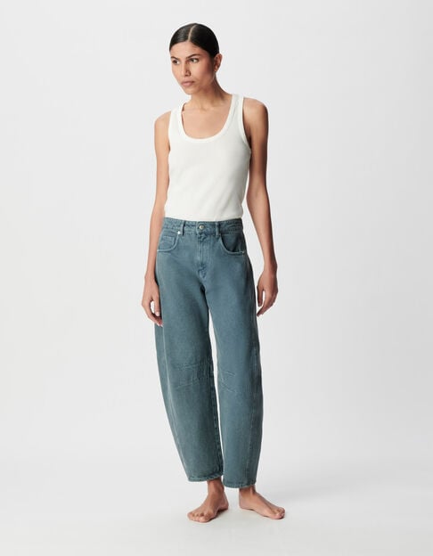 Ballon-Jeans blau Damen - IKKS
