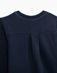 Zipperjacke Essentiel in Navy aus Bio-Baumwolle-2