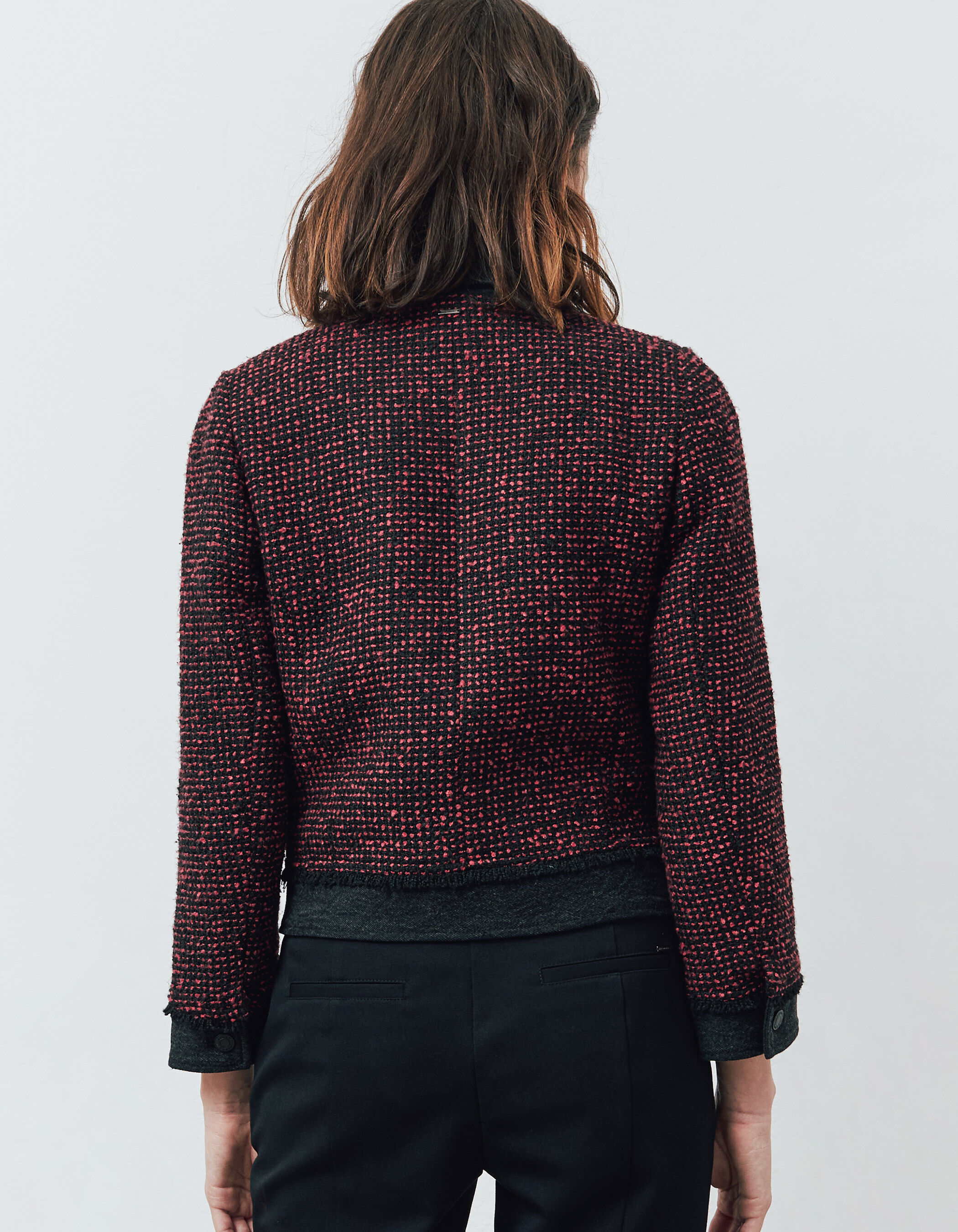 Veste bi matière femme 2025