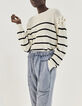 Women’s sailor sweater with studded epaulets-2