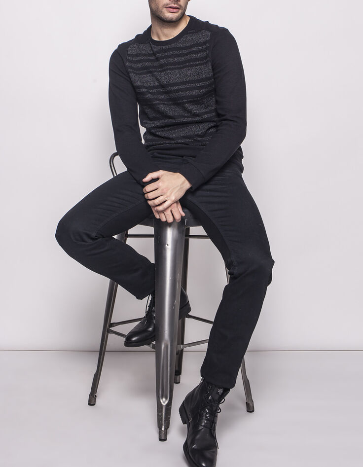 Schwarzes Sweatshirt-2