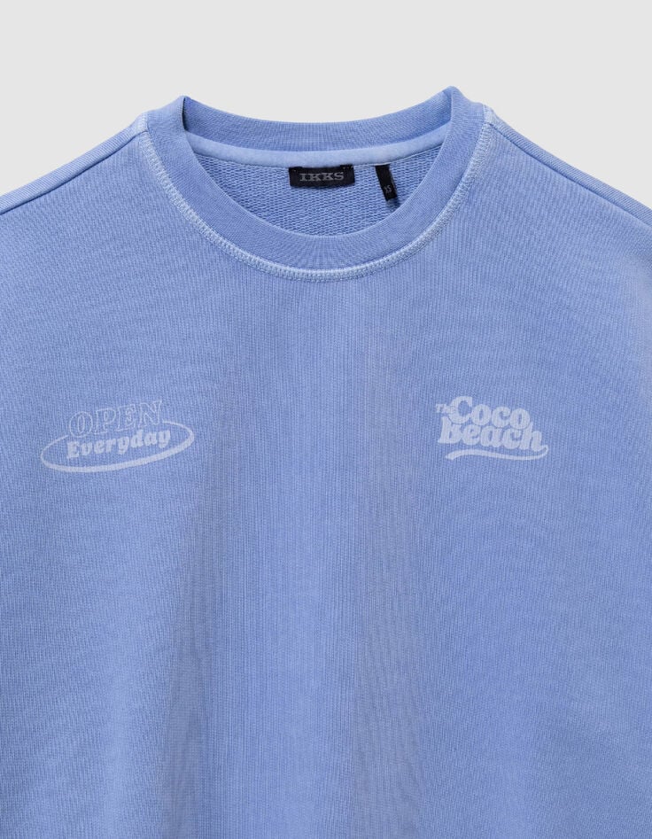 Sudadera amarilla mensajes delante espalda ni&ntilde;a-6