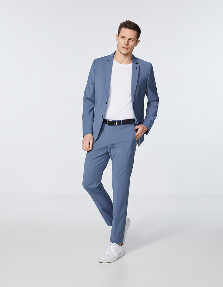 Pantal&oacute;n de traje SLIM stone para Hombre -6