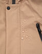 Parka 2-en-1 moka et blouson noir garçon-8