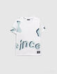 Wit T-shirt met motieven jongens-1