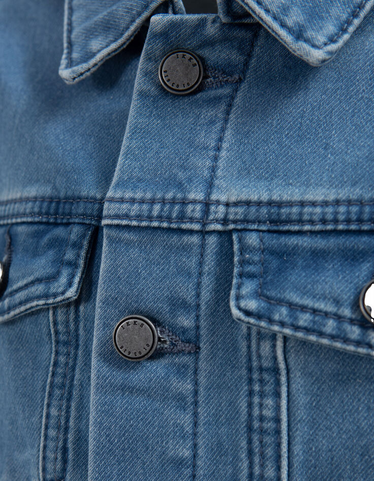 Blaue Jungen-Jeansjacke Waterless-6