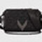 Bolso 111 TORINO cuero negro trenzado damero mujer - IKKS image number 5