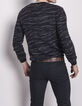 Pull jacquard homme-3