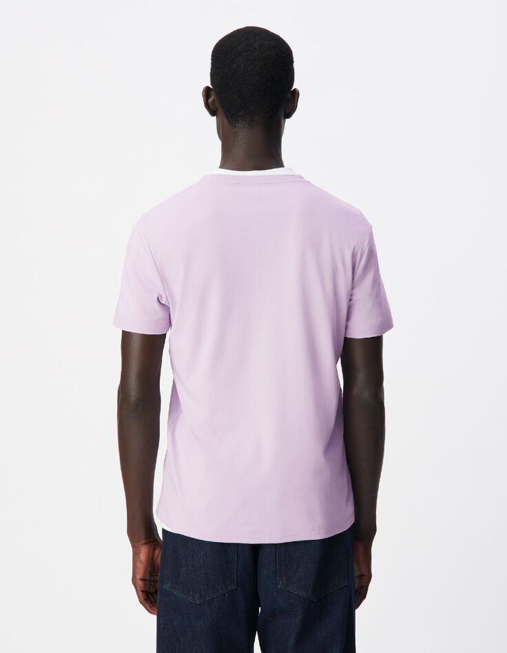 T-shirt lila ABSOLUTE DRY Herren Logo-Detail-3