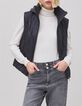 Gewatteerd zwart PUFFERJAS voor dames-6