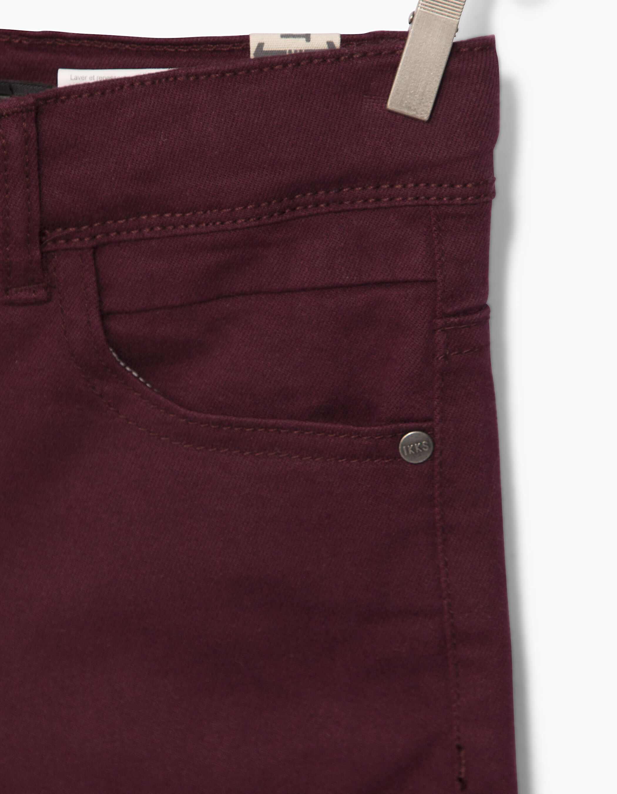 Boys burgundy jeans 2025
