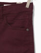 Jean bordeaux garçon -4