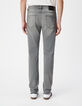 Jean slim gris POWER STRETCH Ziggy Homme-3