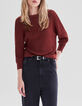 Tomette omkeerbare trui pointellebreisel lurex Dames-1