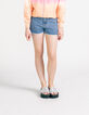 Shorts vaqueros azul waterless hilos bordados ni&ntilde;a-2
