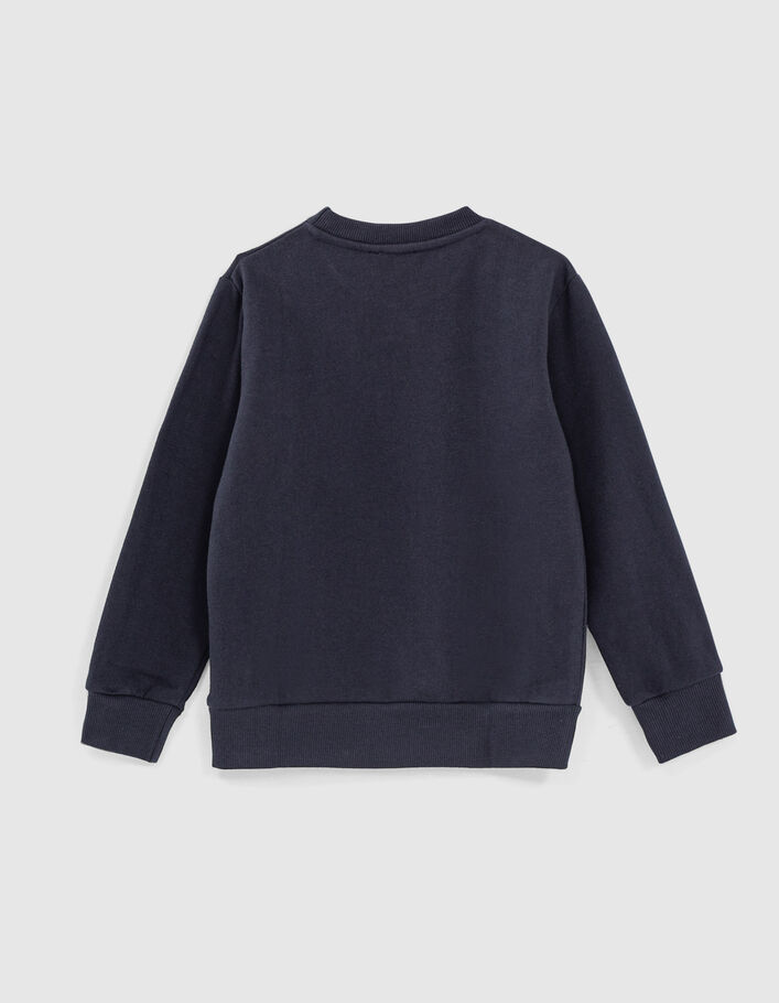 Jungensweatshirt mit Stiefeletten mit Schnürsenkeln -4