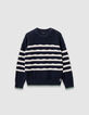 Boys’ decorative knit sailor sweater-1