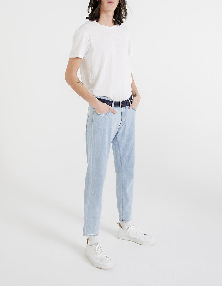 Hemelsblauwe SLIM jeans Heren - IKKS