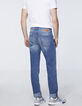 Men’s indigo Brooklyn SLIM jeans-3