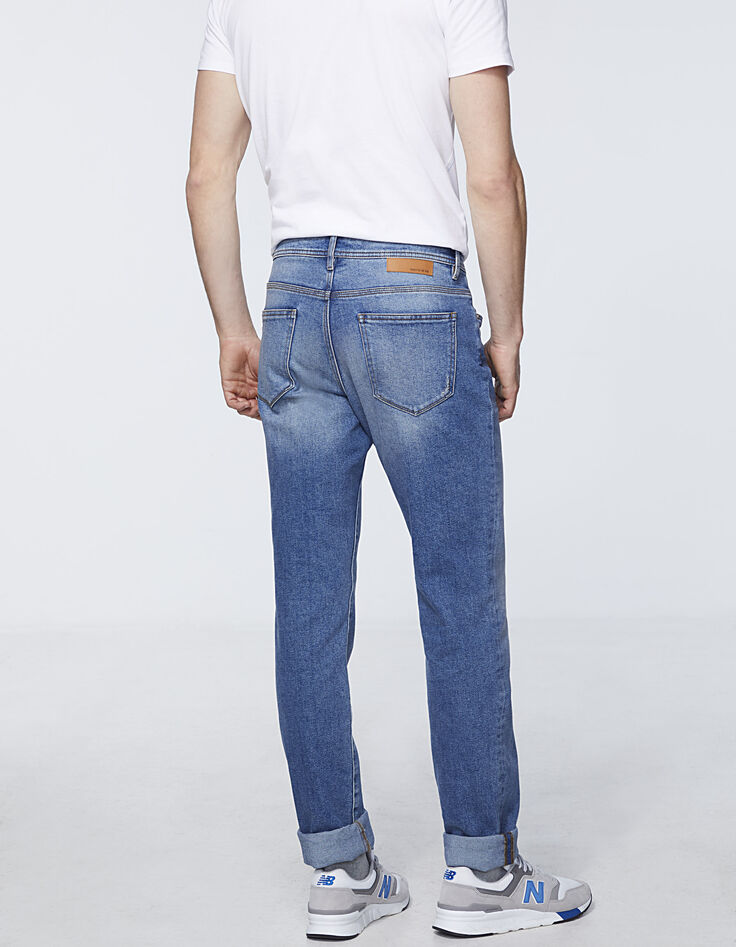 Men’s indigo Brooklyn SLIM jeans-3