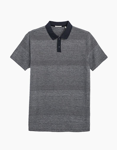 Men's Jacquard polo shirt - IKKS