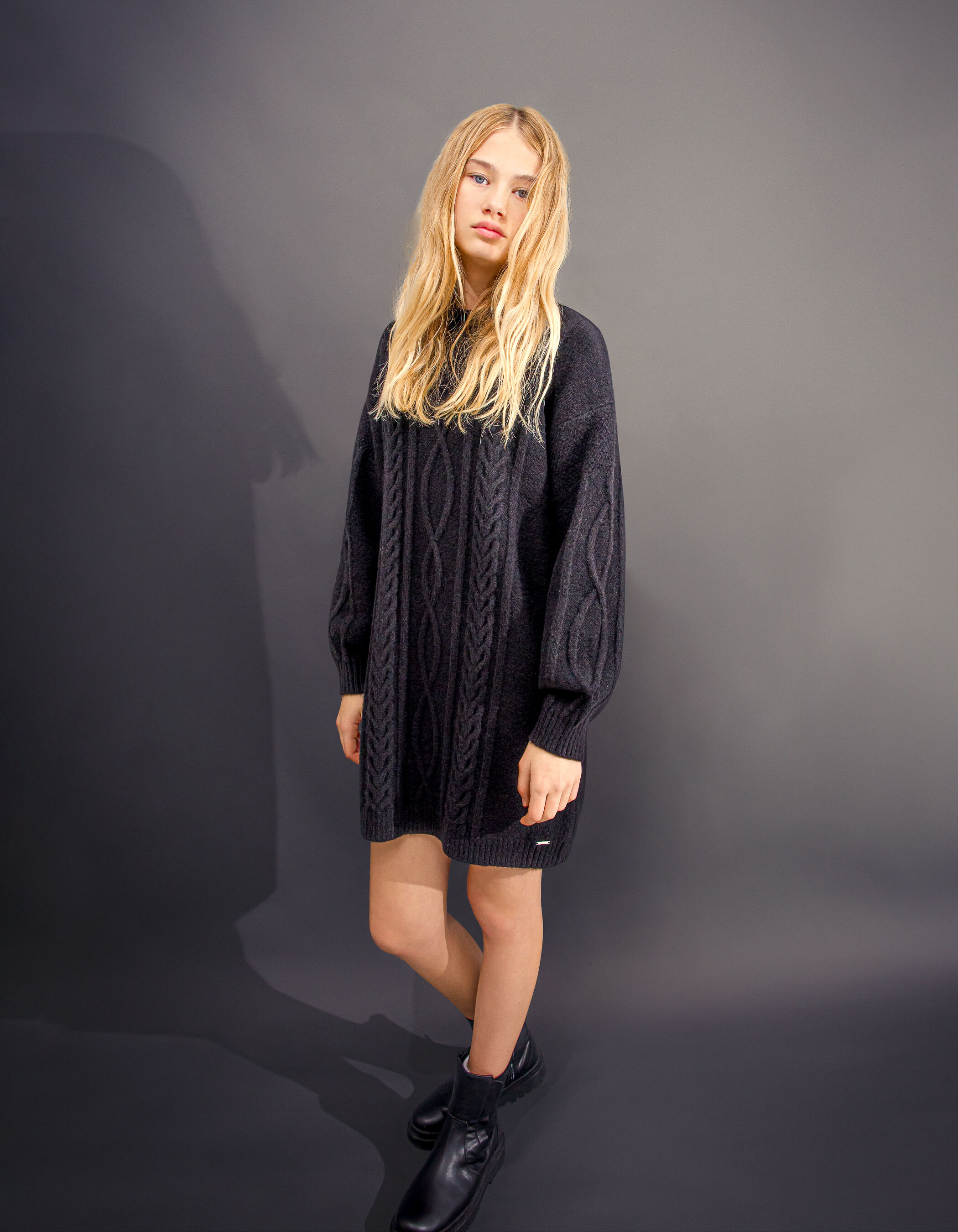 Robe pull torsade best sale