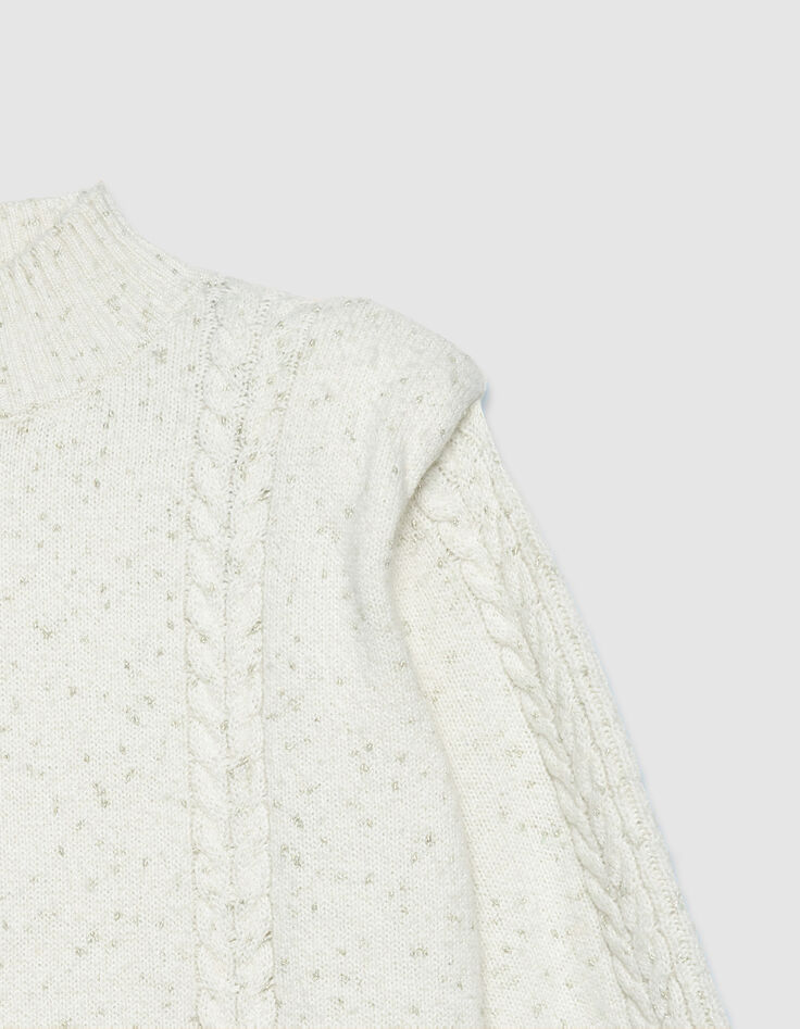 Jersey crudo punto l&uacute;rex hombreras ochos mujer-6