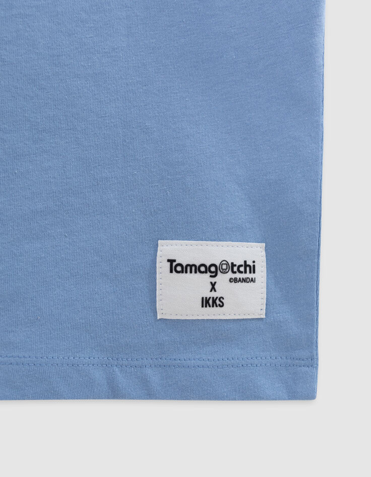 Blaues Jungen-T-Shirt, Bio, Pailletten, TAMAGOTCHI x IKKS-6