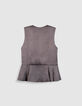 Lyocell&reg; grijs mouwloos damesvest-7