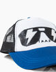 Casquette bleue à lunettes sequins garçon -3