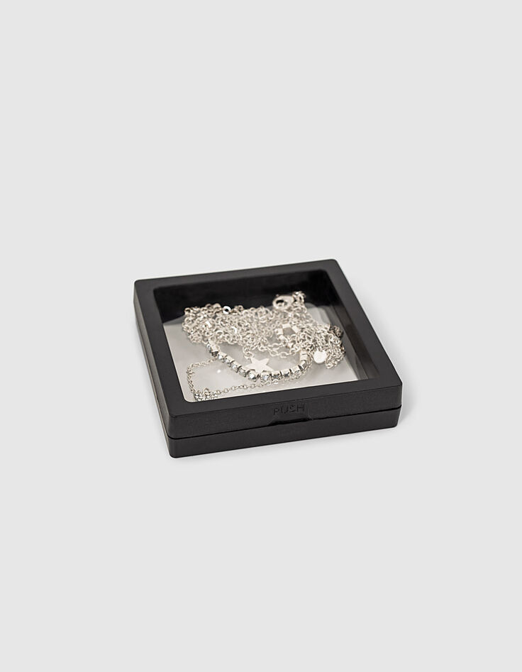 Collier sautoir étoiles strass bijoux femme-5