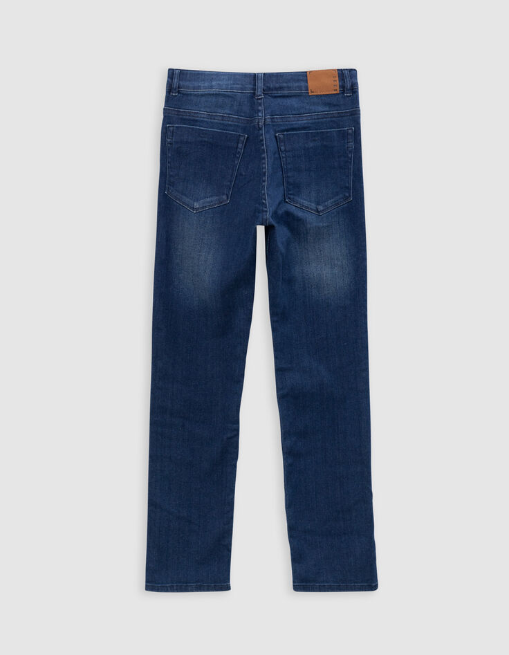 Jean DROIT bleu foncé Waterless garçon-6