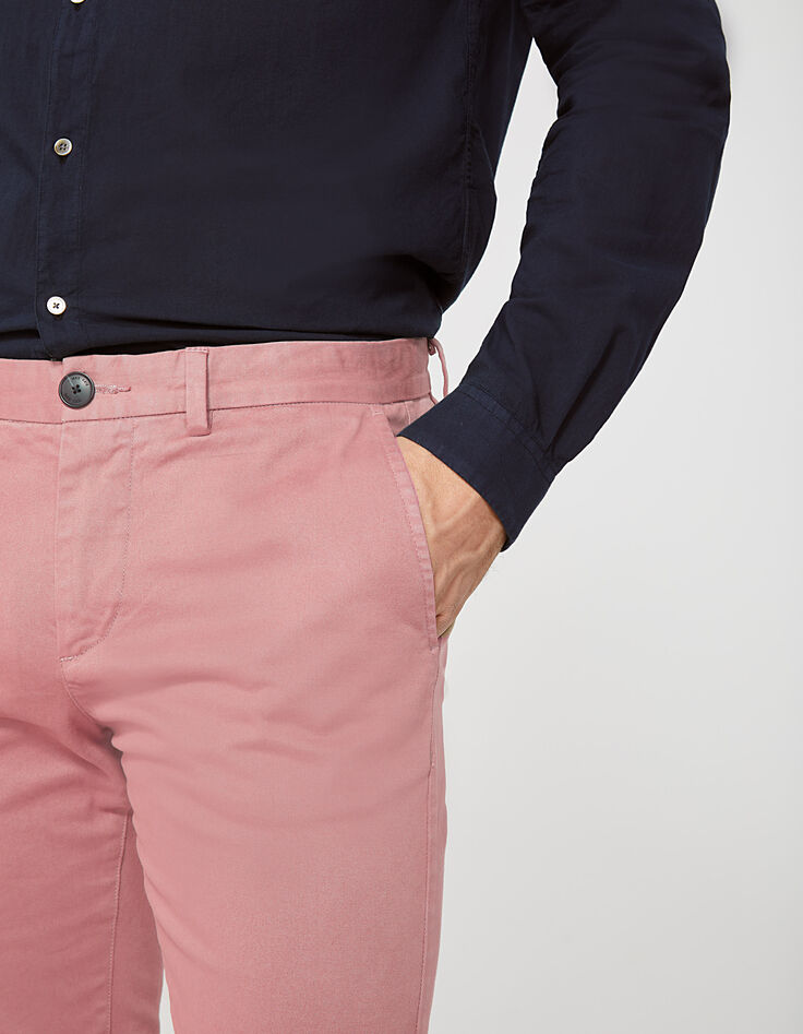 Mens’ Indian pink chinos-2 Mens’ Indian pink chinos-2