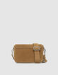 Die 111 WESTERN camel leder velour Damen-3