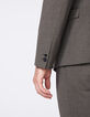 Men’s mink checked suit jacket-4