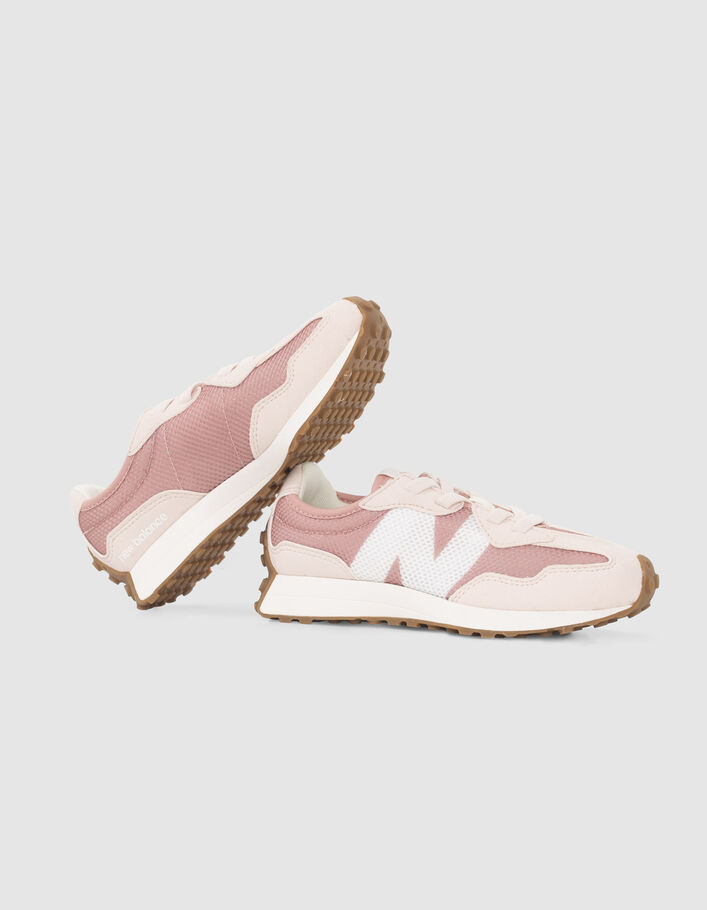 stout Bomen planten strijd New Balance sneakers 327 Roze meisjes