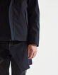 Parka bleu foncé 2 en 1 WATERPROOF avec doudoune Homme-4