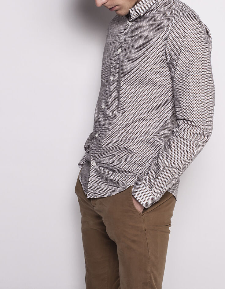 Chemise imprimée homme-1