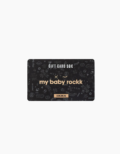 Carte cadeau vidéo MY BABY ROCKK - 50€ - IKKS