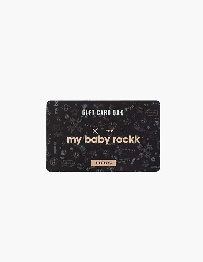 Carte cadeau vidéo MY BABY ROCKK - 50€-1