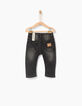 Baby boys' black jeans-2
