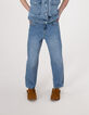 Blaue Gaucho-Mädchenjeans-1