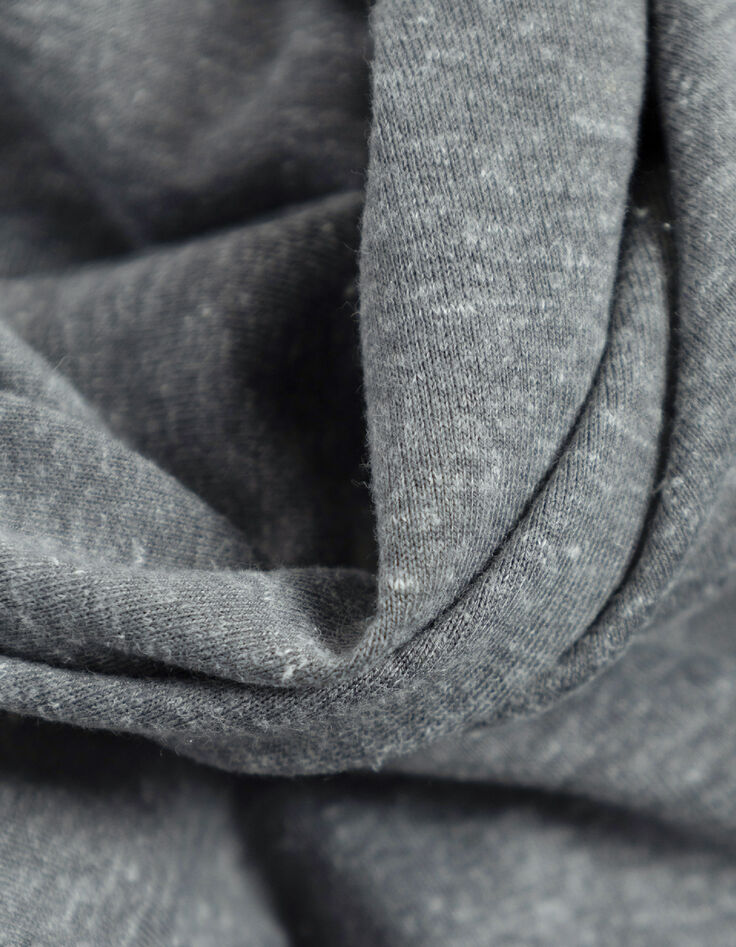 Graues DRY FAST T-Shirt Rundhalsausschnitt-9