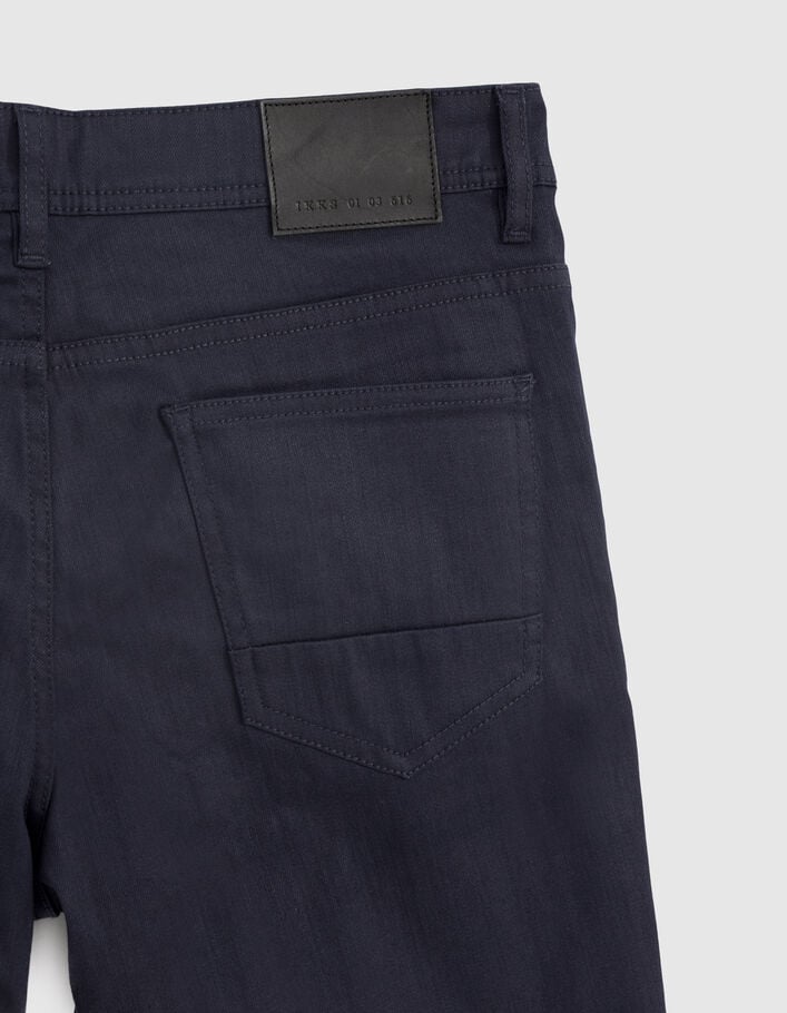 Men's SLIM-fit navy jeans-6