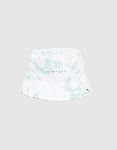 Bob kaki clair tie and dye brodé garçon  - IKKS