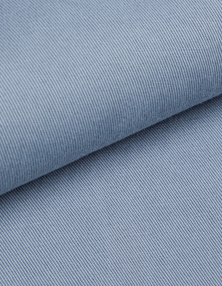 Pantalon chino slim bleu Homme-7