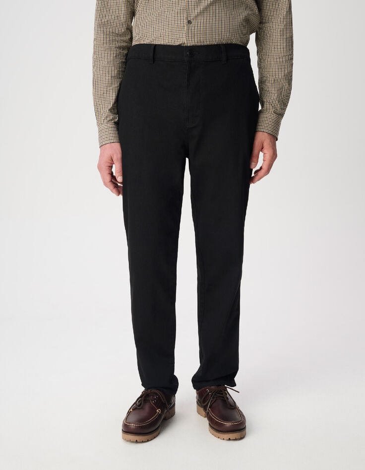 Jean jogg noir taille &eacute;lastiqu&eacute;e Harold Homme-2